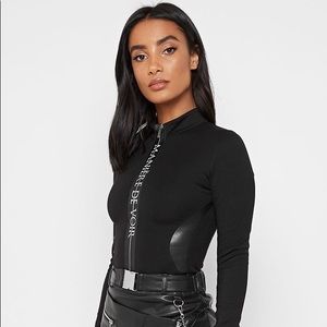 Sexy Black MDV bodysuit